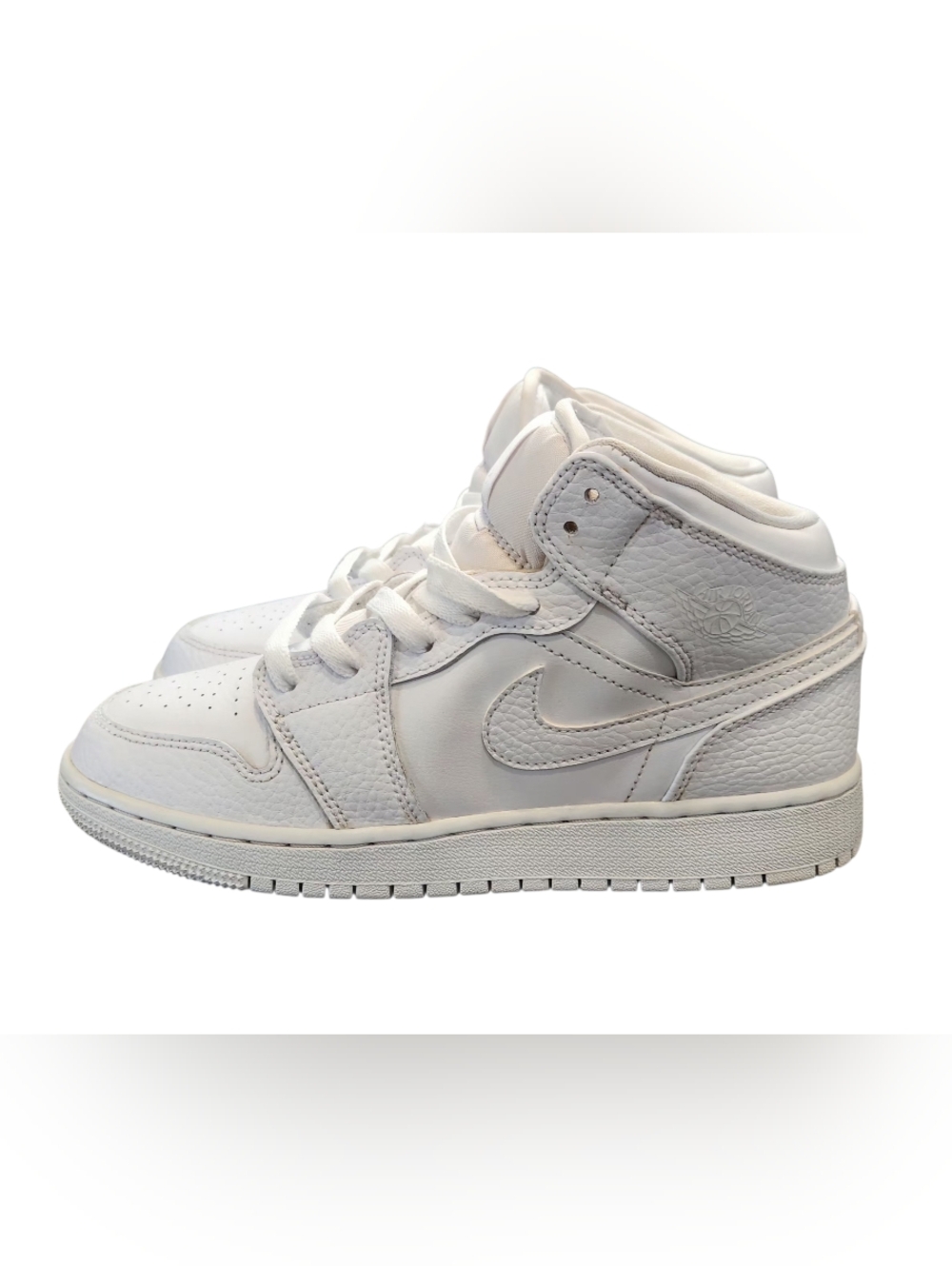 Jordan 1 Mid Triple‎ White